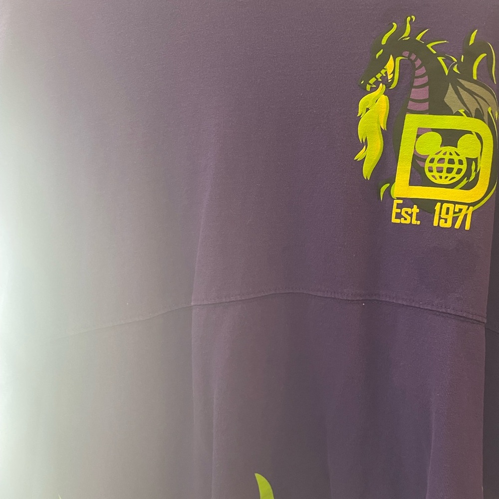 Purple Graphic Sweatshirt